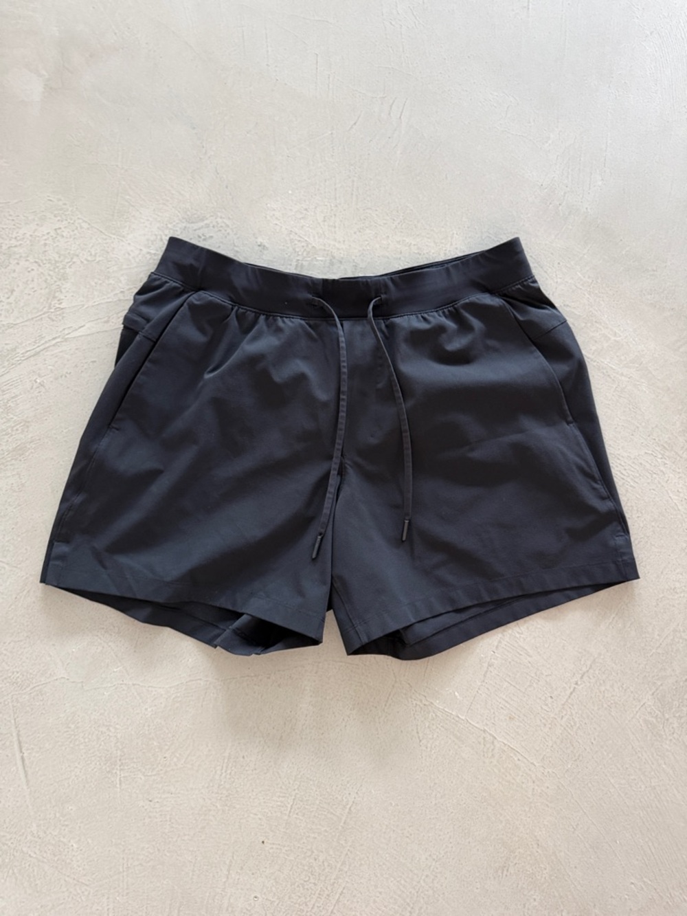 lululemon athletica Black Men's Athletic Drawstring Shorts